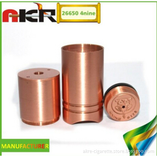 High Quality E Cig 2six Mod Clone 26650 Mod Full Mechanical Mod